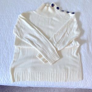Anthropologie Sweater - cream- size small!